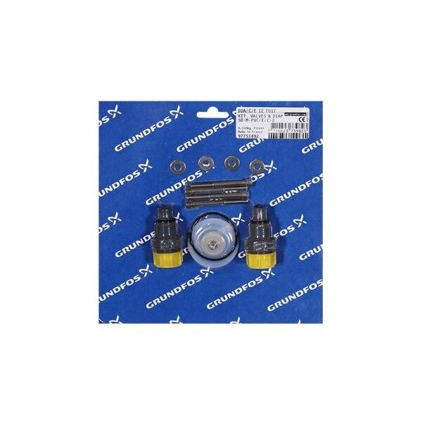 Kit, Valve / Diaphragm SD-M-PVC/E/C-2 Dosing Pump Kits - Chemical Metering Pumps